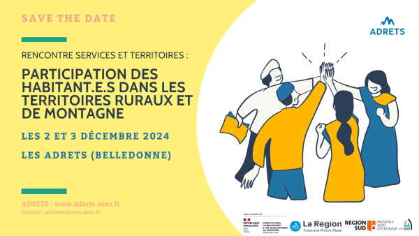 La participation des habitant.e.s dans les territoires ruraux et de montagne